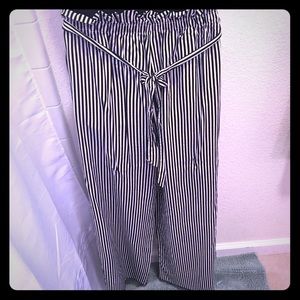 See you Monday ✨ pinstriped pants ✨